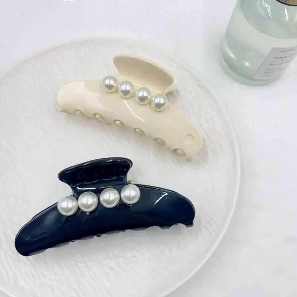 Hair Jewelry Ornament French Design Hair Claw Clip Elegant Long Pearl Big Pearl hair Grab Fashion Korean Style
Hair Jewelry Ornament French Design Hair Claw Clip Elegant Long Pearl Big Pearl hair Grab Fashion Korean Style