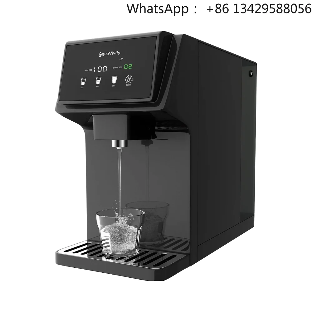 High-Tech 9-Stage Countertop Reverse Osmosis Water Filter Self-Cleaning UV UF CTO RO System TDS Monitor Home Purifier Cartridge
High-Tech 9-Stage Countertop Reverse Osmosis Water Filter Self-Cleaning UV UF CTO RO System TDS Monitor Home Purifier Cartridge