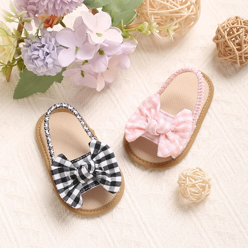 Sweet Beauty Baby Baby Beach Sandals 0-18M Cute Bow Grid Soft Bottom Anti slip Casual Versatile Sneaker
Sweet Beauty Baby Baby Beach Sandals 0-18M Cute Bow Grid Soft Bottom Anti slip Casual Versatile Sneaker