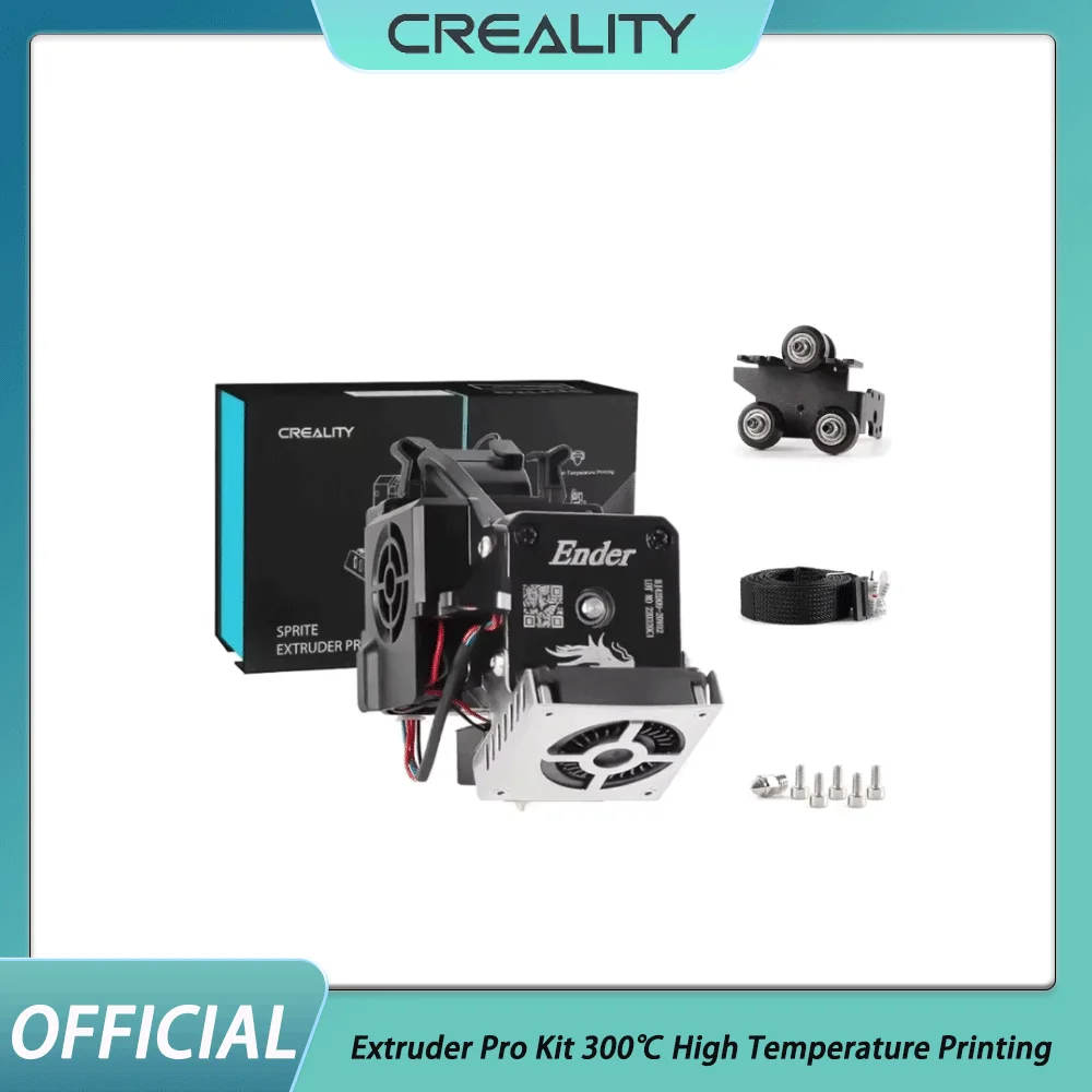 Creality Sprite Extruder Pro Kit 300℃ High Temperature Printing Upgraded Extruder for Ender-3/Pro/Max/V2 3D Printer Accessories
Creality Sprite Extruder Pro Kit 300℃ High Temperature Printing Upgraded Extruder for Ender-3/Pro/Max/V2 3D Printer Accessories