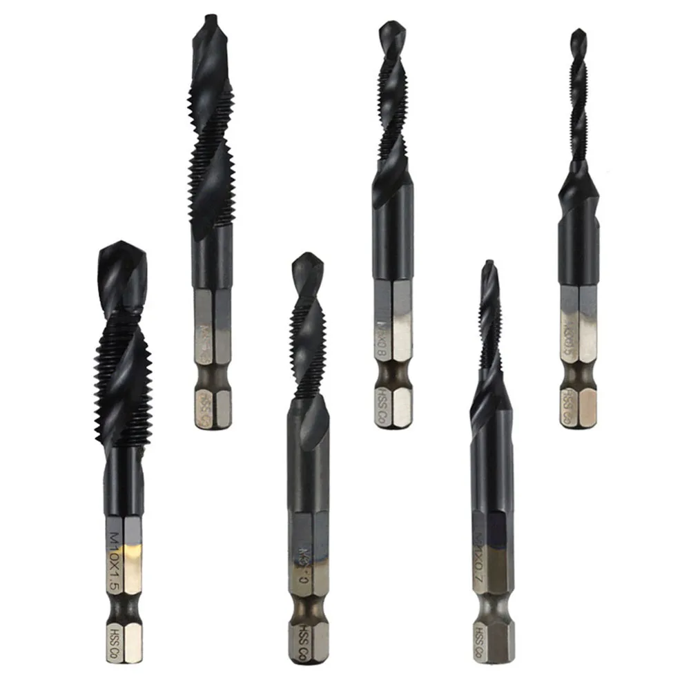1pc High-Speed Steel Composite Tap For Wood Drilling 1/4inch Shank For M3-M10 Power Tools Drill Bits Accessory In Stock
1pc High-Speed Steel Composite Tap For Wood Drilling 1/4inch Shank For M3-M10 Power Tools Drill Bits Accessory In Stock