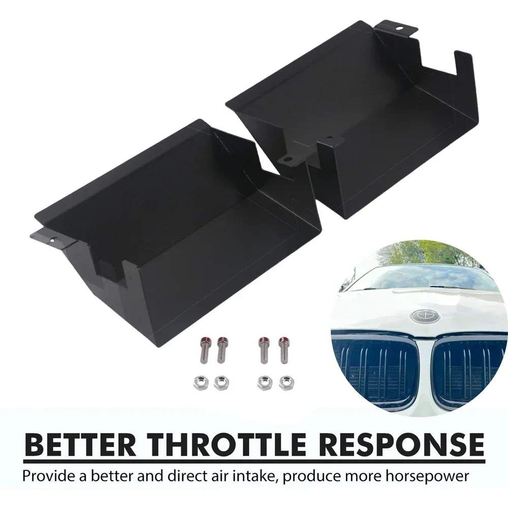 a pair Black Aluminum Dynamic Air Intake Scoops For BMW E90 E93 E92 335i 335xi 328i 328xi 2007-2012 N54 N55 Engine
a pair Black Aluminum Dynamic Air Intake Scoops For BMW E90 E93 E92 335i 335xi 328i 328xi 2007-2012 N54 N55 Engine