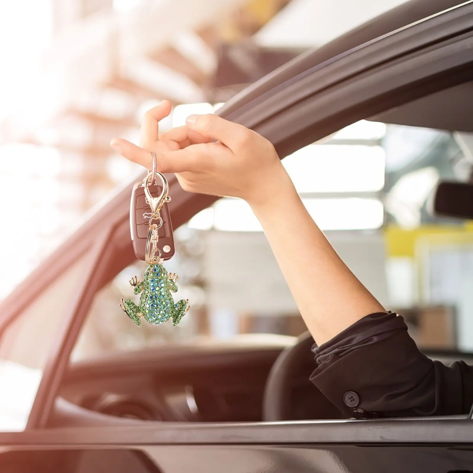 Frog Keychain Rhinestone Cute Keychains Animal Key Chain Lightweight Durable Backpack Charms Purse Charm Car Key Chain Women
Frog Keychain Rhinestone Cute Keychains Animal Key Chain Lightweight Durable Backpack Charms Purse Charm Car Key Chain Women