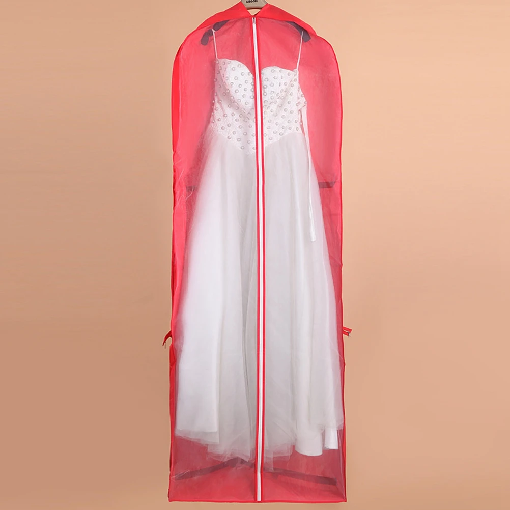Garment with Zipper Closure Dust Proof Anti Static Water Resistant Clothes Cover Protector for Wedding Dress Long Dress
Garment with Zipper Closure Dust Proof Anti Static Water Resistant Clothes Cover Protector for Wedding Dress Long Dress