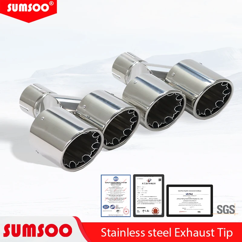 Подлинный SUMSOO1PCS двойной матовый + нержавеющая сталь автомобильный выхлопной наконечник двойной конец трубы модификация глушитель
Подлинный SUMSOO1PCS двойной матовый + нержавеющая сталь автомобильный выхлопной наконечник двойной конец трубы модификация глушитель