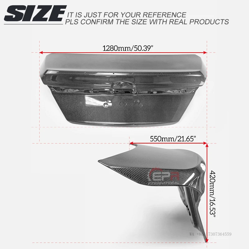 New for Subaru WRX VBH S4 carbon fiber modification parts, trunk lid, luggage compartment cover
New for Subaru WRX VBH S4 carbon fiber modification parts, trunk lid, luggage compartment cover