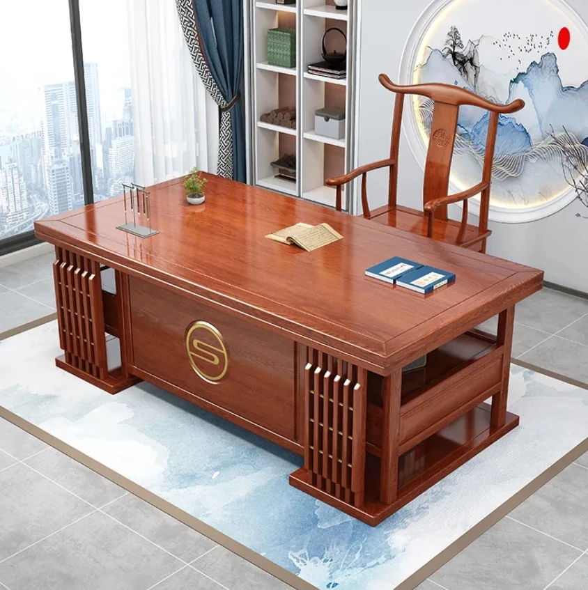 *Solid Wood Desk and Chair Combination boss Desk, Office Desk, Household Writing Desk
*Solid Wood Desk and Chair Combination boss Desk, Office Desk, Household Writing Desk