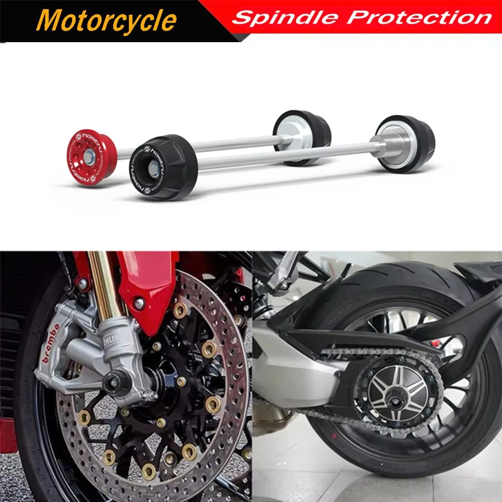 For Honda CB1000R Neo Sports Cafe 2021-2025 Motorcycle Wheel Spindle Protection Axle Cover Set - Red Anodized Aluminum
For Honda CB1000R Neo Sports Cafe 2021-2025 Motorcycle Wheel Spindle Protection Axle Cover Set - Red Anodized Aluminum