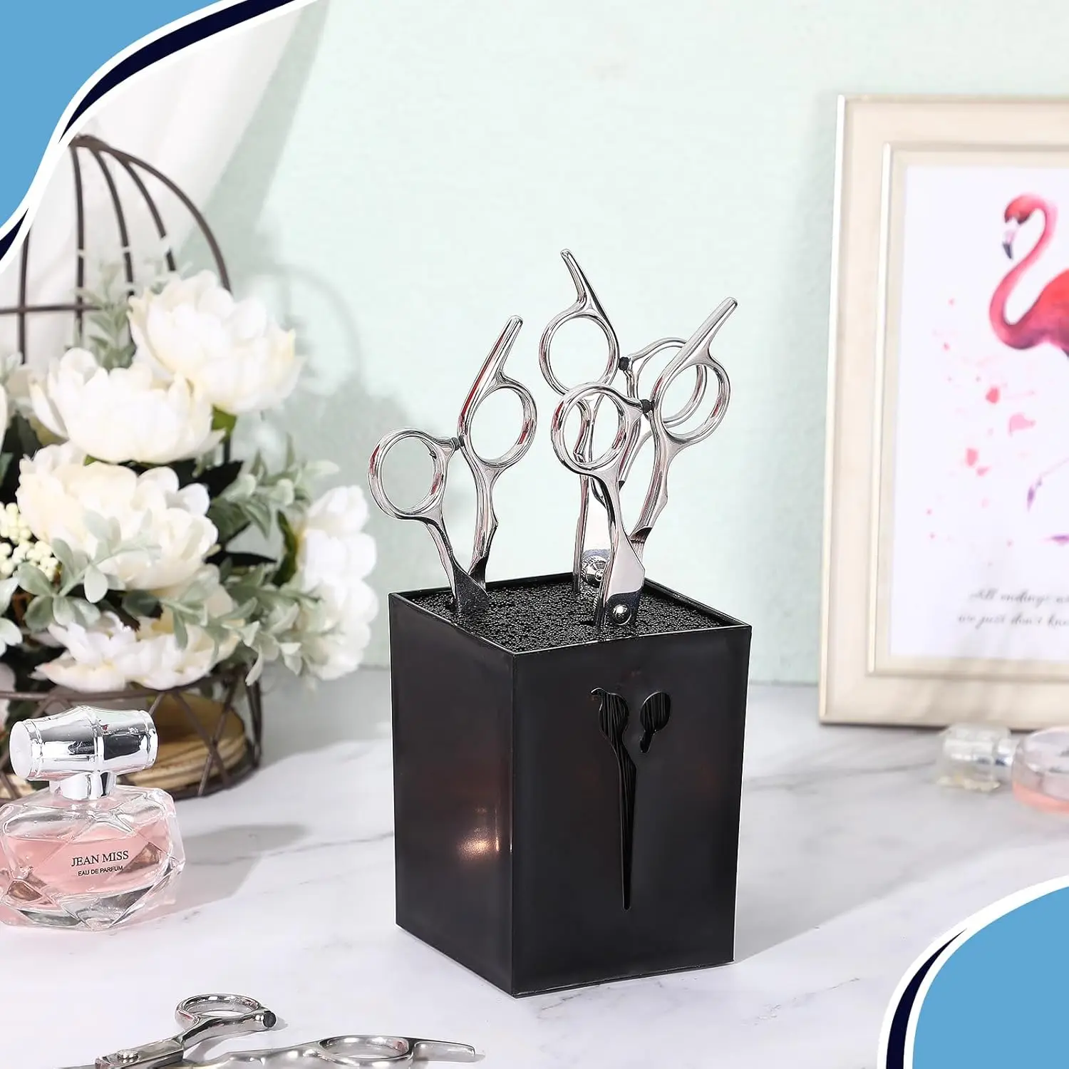 Salon Scissors Organizer Rack No Fixed Slot Storage Box For Hair Scissors Comb Hairpin Cosmetic Brush Hairdressing Storing Shelf
Salon Scissors Organizer Rack No Fixed Slot Storage Box For Hair Scissors Comb Hairpin Cosmetic Brush Hairdressing Storing Shelf