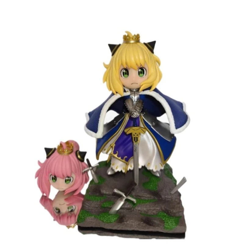 15 см Spy×Family - Аня Косплей Сабля (версия с двойной головкой) - Гибридная фигурка Сабля Аня, коллекция статуй персонажей аниме, настольные игрушки
15 см Spy×Family - Аня Косплей Сабля (версия с двойной головкой) - Гибридная фигурка Сабля Аня, коллекция статуй персонажей аниме, настольные игрушки