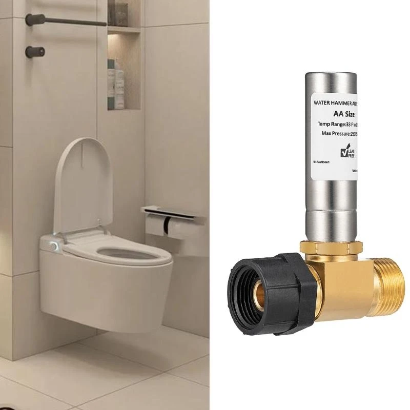 Water Hammer Arrestor 7/8 inch Water Hammer Reducers for Toilets Noise Reductions best sale
Water Hammer Arrestor 7/8 inch Water Hammer Reducers for Toilets Noise Reductions best sale
