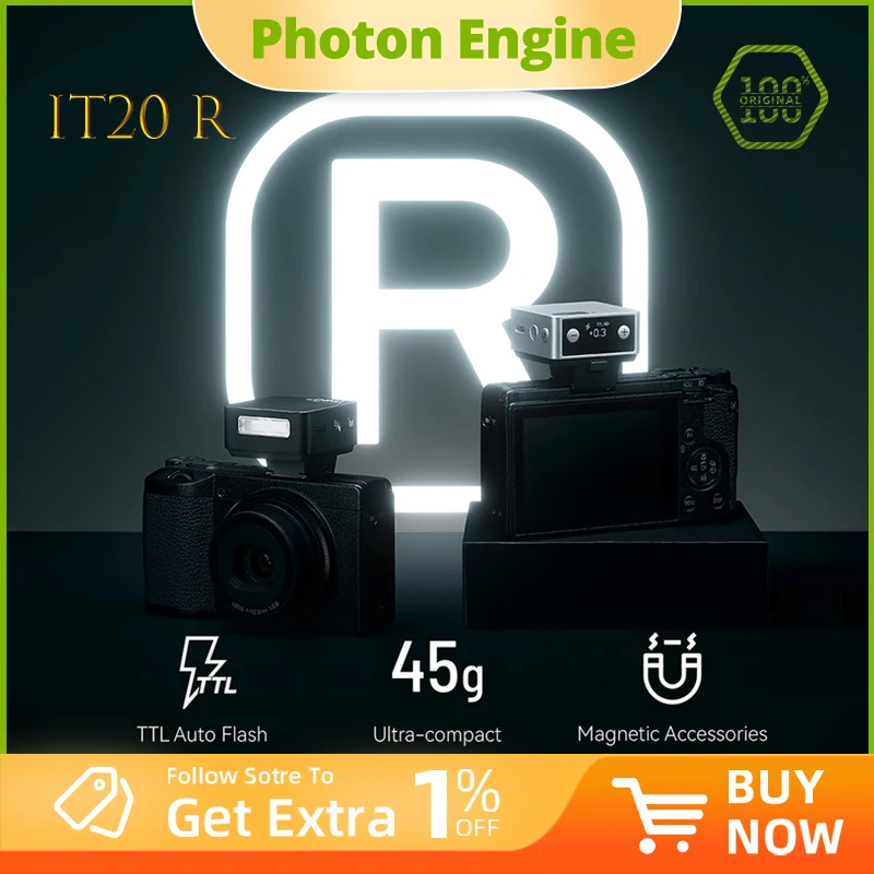 Godox iT20 R TTL Mini Flash iFlash Camera Flash Магнитная вспышка для камеры, совместимая с Ricoh GR3/GR3X
Godox iT20 R TTL Mini Flash iFlash Camera Flash Магнитная вспышка для камеры, совместимая с Ricoh GR3/GR3X