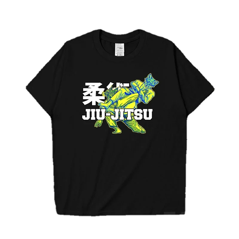 Brazil Jiu Jitsu Fox Animal Illustration Printed T-Shirt Summer Cotton Short Sleeve O-Neck Men's T Shirt New S-3XL
Brazil Jiu Jitsu Fox Animal Illustration Printed T-Shirt Summer Cotton Short Sleeve O-Neck Men's T Shirt New S-3XL