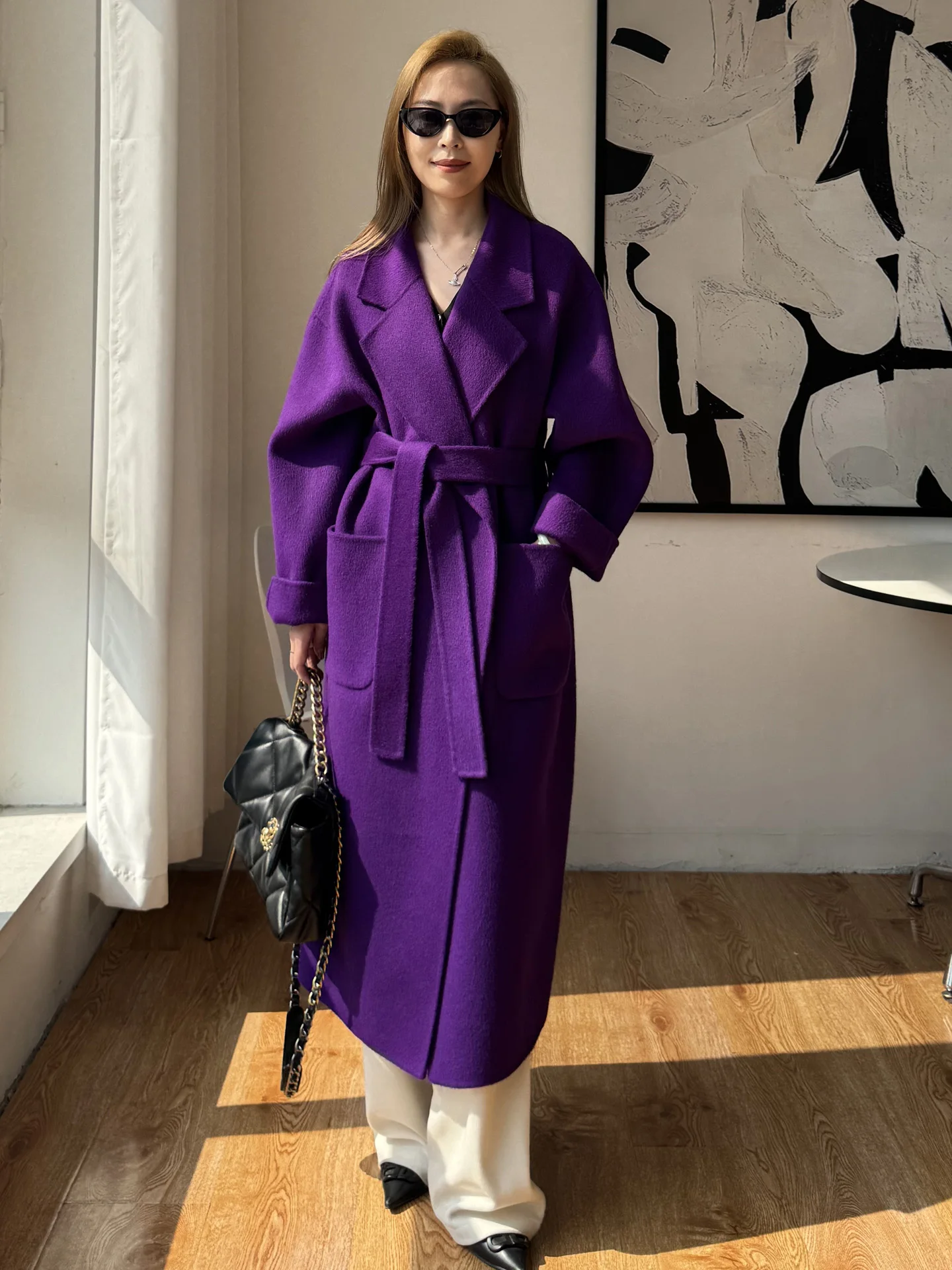 Red Double-Sided Woolen Long Robe Coat Fem Winter Thiened Korean Sle Commute Pure Color Large Size Woolen Outerwear
Red Double-Sided Woolen Long Robe Coat Fem Winter Thiened Korean Sle Commute Pure Color Large Size Woolen Outerwear