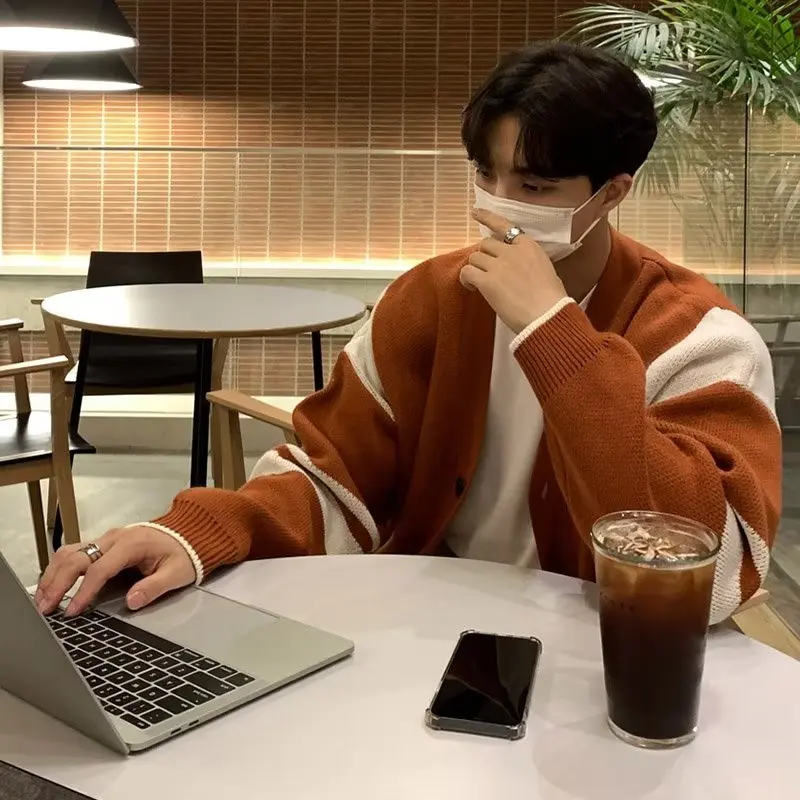 Men's Casual Knitwear Sweater Oversize 250 Pou Color Blo Korean Sle Autumn Winter Large Size Baseball Collar Loose Fit
Men's Casual Knitwear Sweater Oversize 250 Pou Color Blo Korean Sle Autumn Winter Large Size Baseball Collar Loose Fit