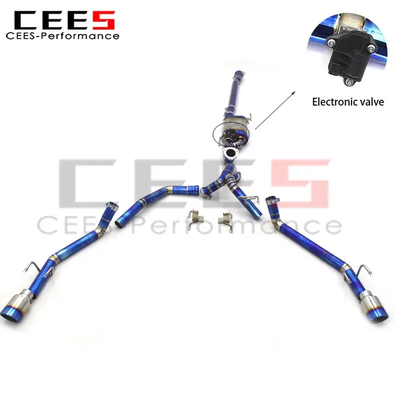 Выхлопная система CEES Valved Catback для Ford F150 3.5T 2015-2019 с синими оксидированными насадками: улучшение звука и производительности
Выхлопная система CEES Valved Catback для Ford F150 3.5T 2015-2019 с синими оксидированными насадками: улучшение звука и производительности