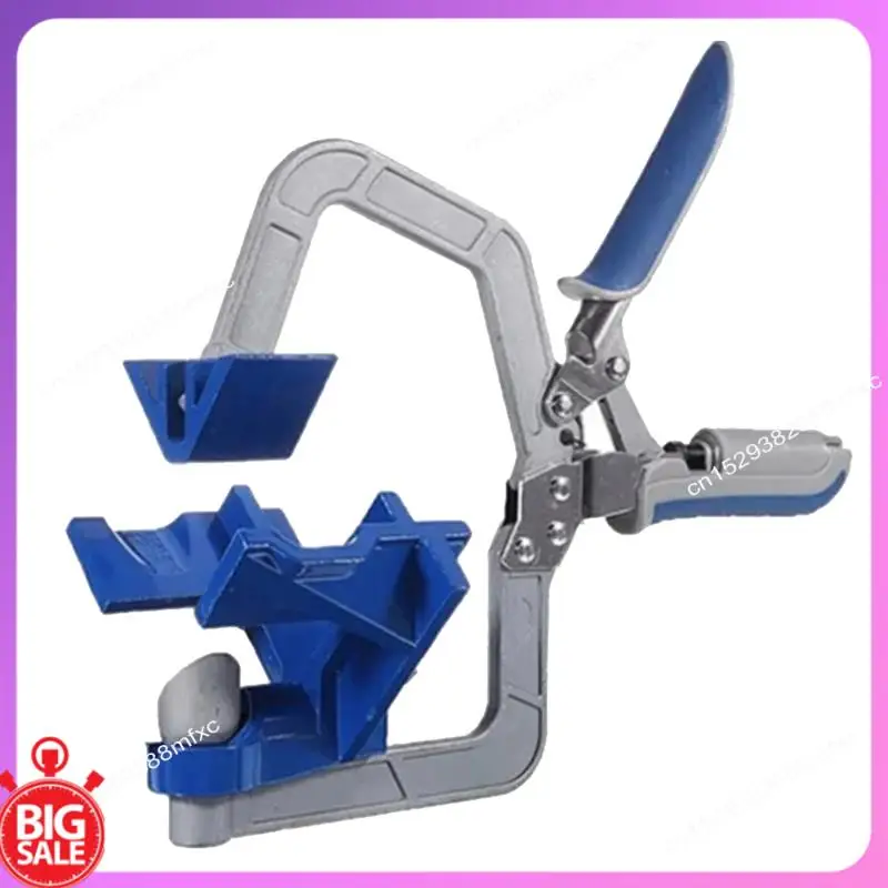 Big Deal 90 Degree Auto-Adjustable Corner Clamp Face Frame Clamp Woodworking Clamp Quick Right Angle Clamp
Big Deal 90 Degree Auto-Adjustable Corner Clamp Face Frame Clamp Woodworking Clamp Quick Right Angle Clamp