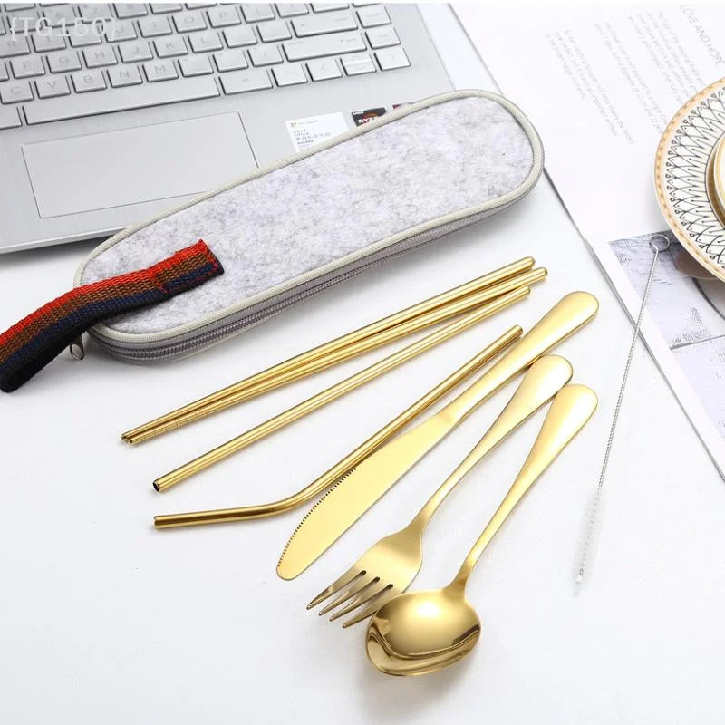 【TG150】8Pcs Reusable Travel Cutlery Set - Stainless Steel Spoon Fork Chopsticks Straw Brush Case Camping Utensils【WT】
【TG150】8Pcs Reusable Travel Cutlery Set - Stainless Steel Spoon Fork Chopsticks Straw Brush Case Camping Utensils【WT】