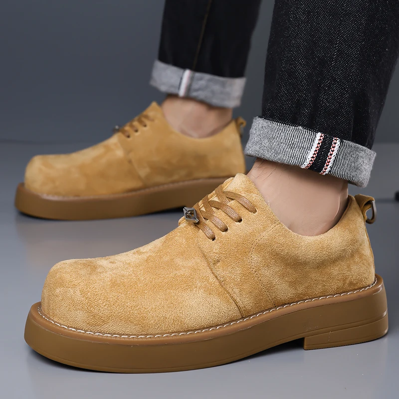 Thick Sole Spring Footwear Casual Shoes for Men Chunky Sneakers Mens Tennis Outdoor WorkWear Fashion Anti Slip Board Sports Shoe
Thick Sole Spring Footwear Casual Shoes for Men Chunky Sneakers Mens Tennis Outdoor WorkWear Fashion Anti Slip Board Sports Shoe