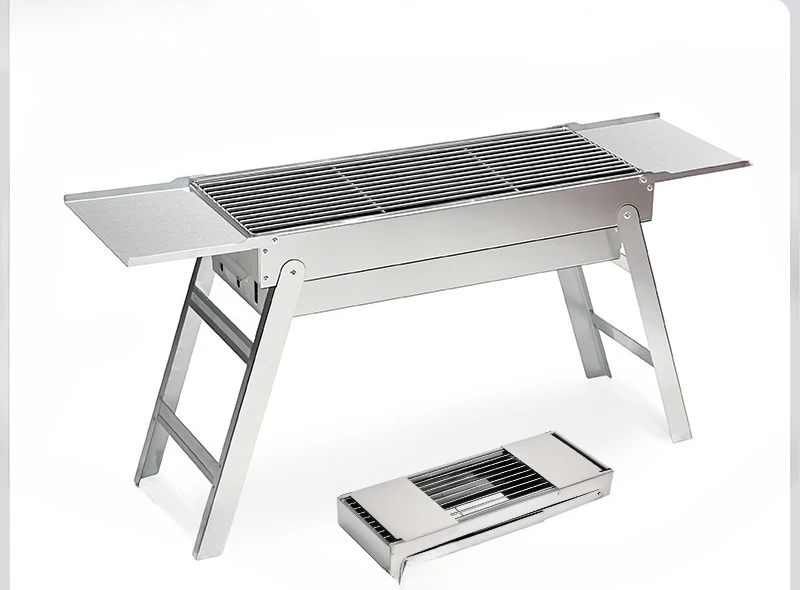 Stainless Steel Grill Household, Folding Portable Small Grill, Grill Mesh Outdoor Stove, Charcoal Shelf
Stainless Steel Grill Household, Folding Portable Small Grill, Grill Mesh Outdoor Stove, Charcoal Shelf