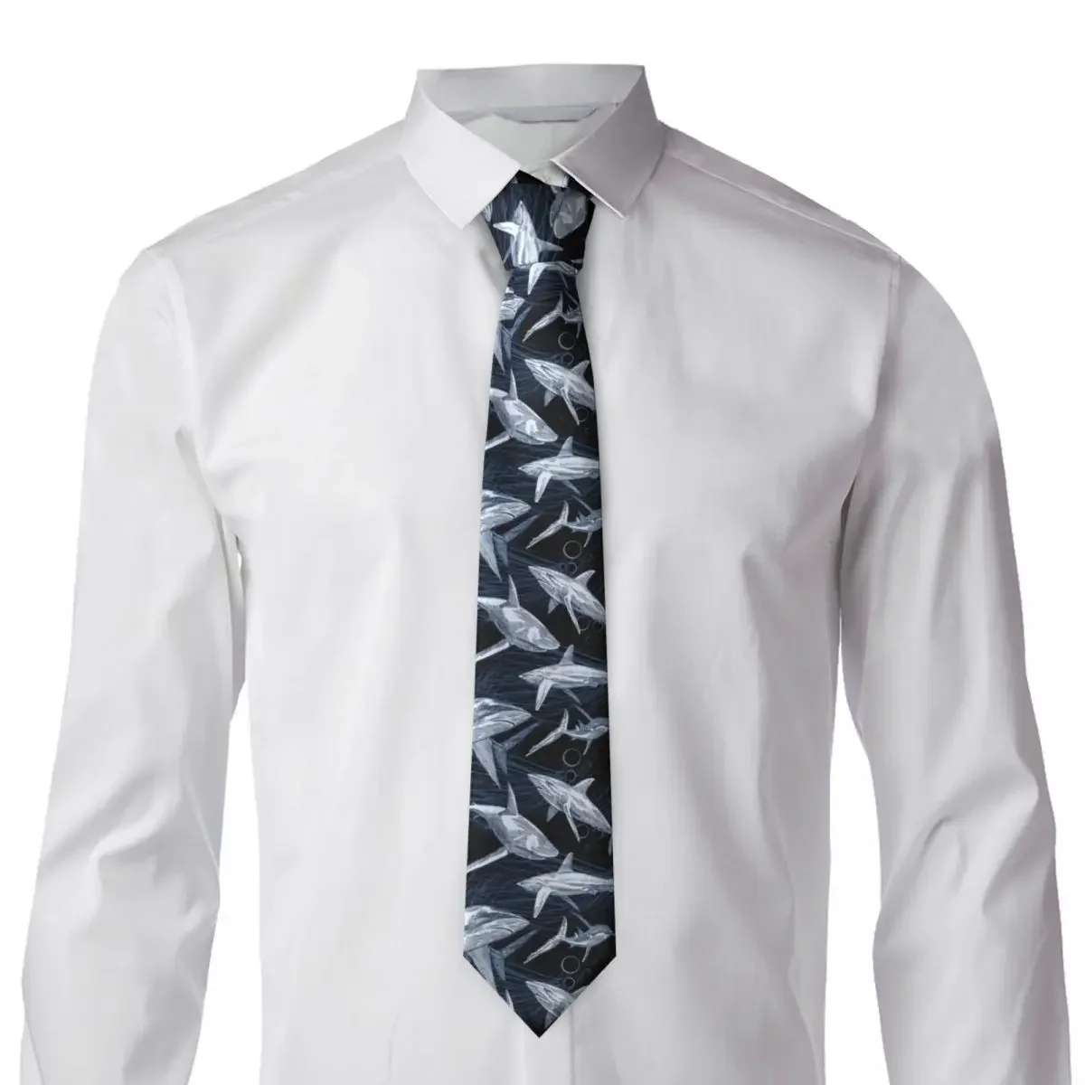 Mens Tie New Shark Line Neck Ties Sea Life Retro Casual Collar Tie Pattern Wedding Party Quality Necktie Accessories
Mens Tie New Shark Line Neck Ties Sea Life Retro Casual Collar Tie Pattern Wedding Party Quality Necktie Accessories