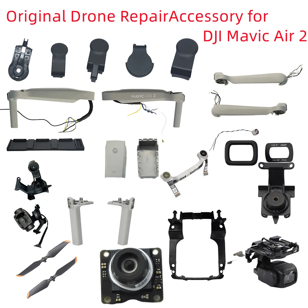 Original propeller Motor Charging Butler Battery Case PTZ Camera Front Vision Lens Accessories DJI Mavic Air2 Drone Repair parts
Original propeller Motor Charging Butler Battery Case PTZ Camera Front Vision Lens Accessories DJI Mavic Air2 Drone Repair parts