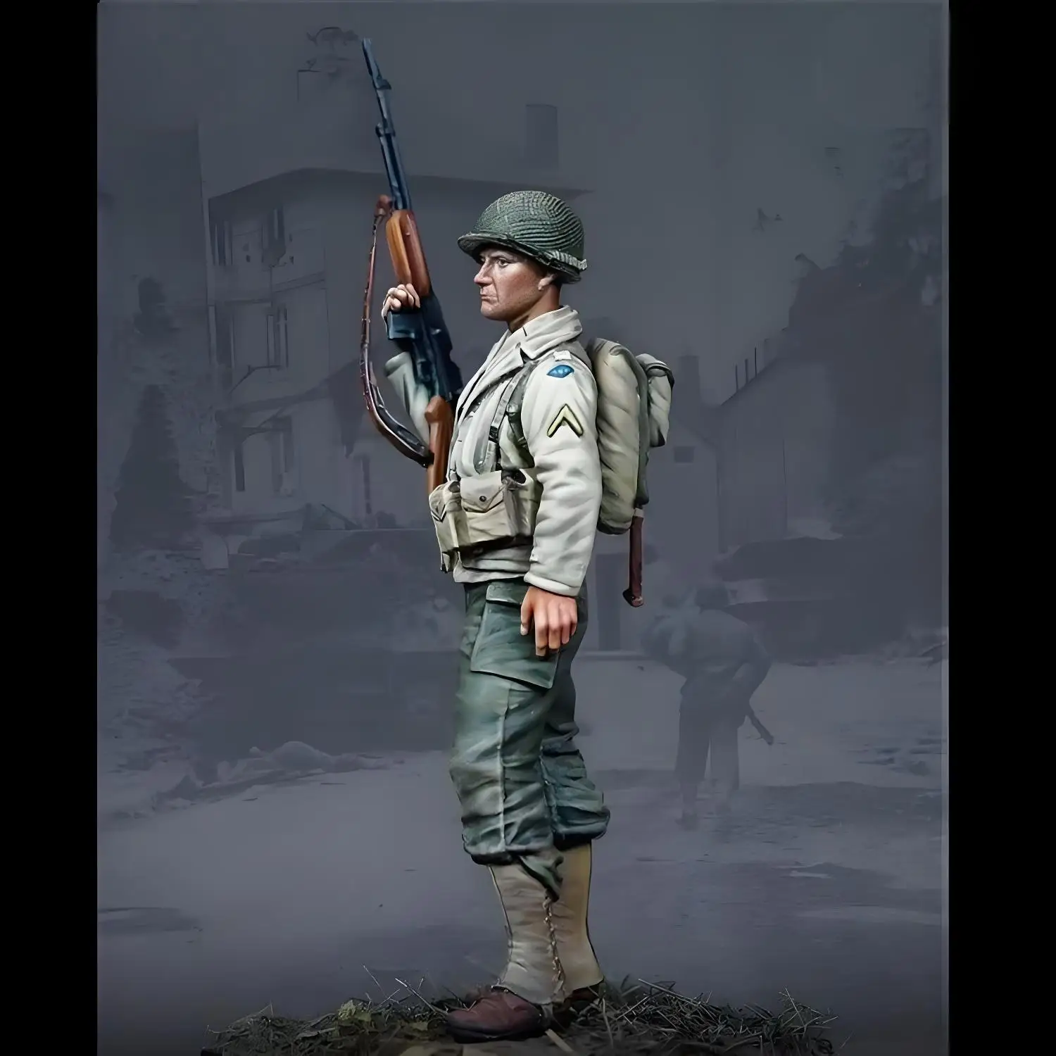 1/35 Resin Soldier World War II BAR Gunner Stand GK White Model Handmade Military Theme, Unplored and Assembled
1/35 Resin Soldier World War II BAR Gunner Stand GK White Model Handmade Military Theme, Unplored and Assembled