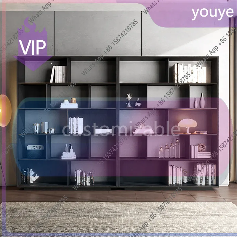h1 Bookcase custom bookshelf grid storage Italian minimalist display cabinet household living room light luxury combination stor
h1 Bookcase custom bookshelf grid storage Italian minimalist display cabinet household living room light luxury combination stor