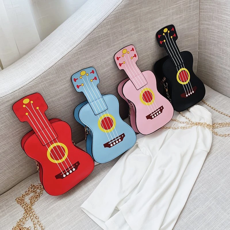 Kids PU Leather Crossbody Bags Children Chic Funny Guitar Shape Designed Shoulder Bags Unisex Casual Outing Zipper Chain Bags
Kids PU Leather Crossbody Bags Children Chic Funny Guitar Shape Designed Shoulder Bags Unisex Casual Outing Zipper Chain Bags