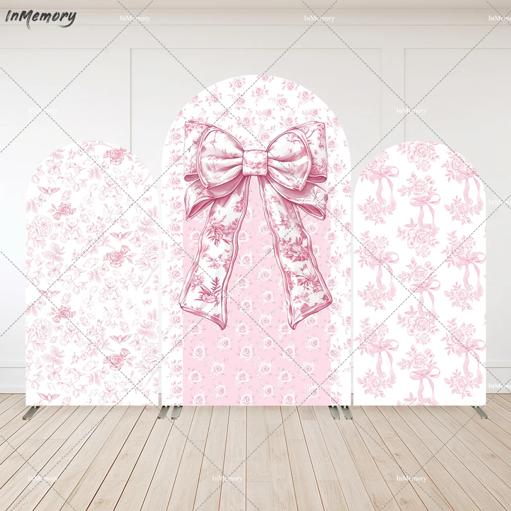 Coquette Pastel Pink Bows Arch Backdrop Wall Girls Birthday Decor Party Banner Floral Bear Baby Shower Background Arched Cover
Coquette Pastel Pink Bows Arch Backdrop Wall Girls Birthday Decor Party Banner Floral Bear Baby Shower Background Arched Cover