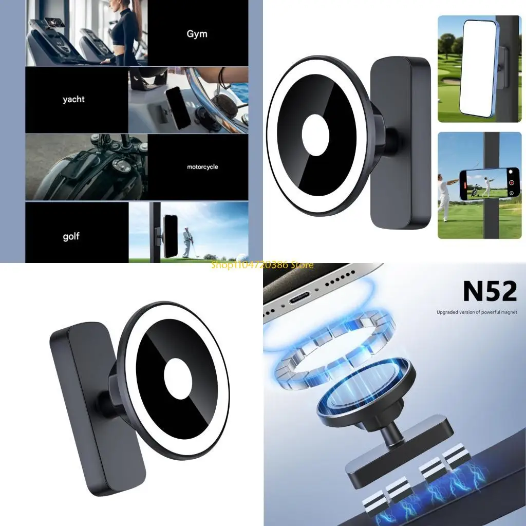 K0EA Golf Cart Держатель для телефона с магнитным основанием, вращение на 360 градусов, универсальное быстроустанавливаемое
K0EA Golf Cart Держатель для телефона с магнитным основанием, вращение на 360 градусов, универсальное быстроустанавливаемое