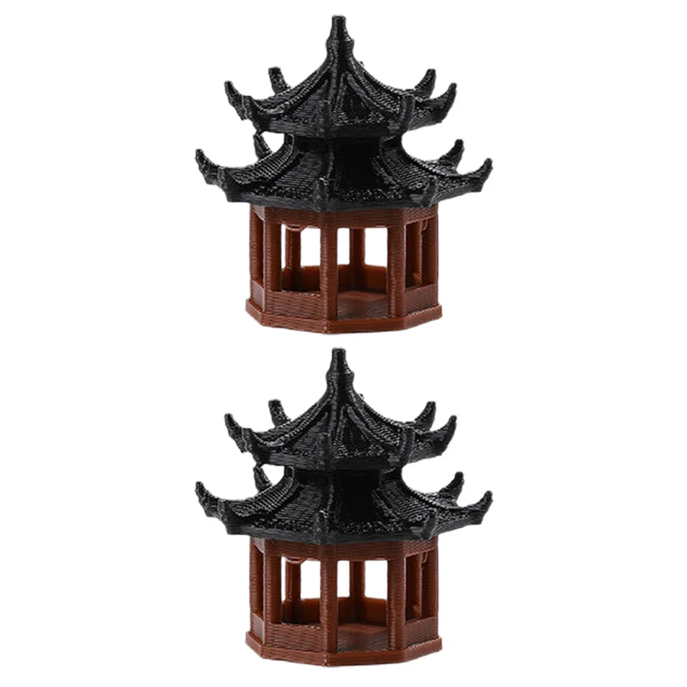 2 Pcs Gazebo Micro Landscape Fairy Garden Accessories Plastic Home Desktop Ornaments
2 Pcs Gazebo Micro Landscape Fairy Garden Accessories Plastic Home Desktop Ornaments