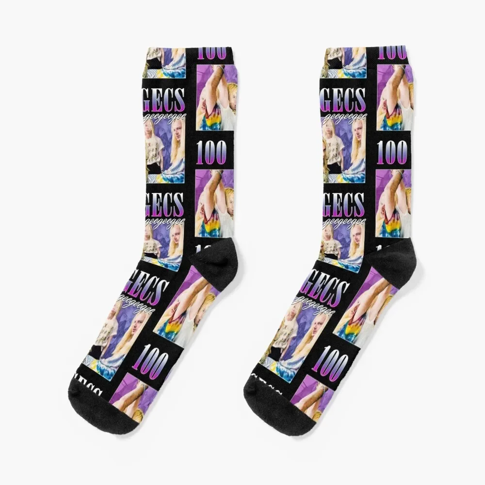 100 GECS 90'S RETRO STYLE TEE Socks Toe sports halloween with print Socks Girl Men's
100 GECS 90'S RETRO STYLE TEE Socks Toe sports halloween with print Socks Girl Men's