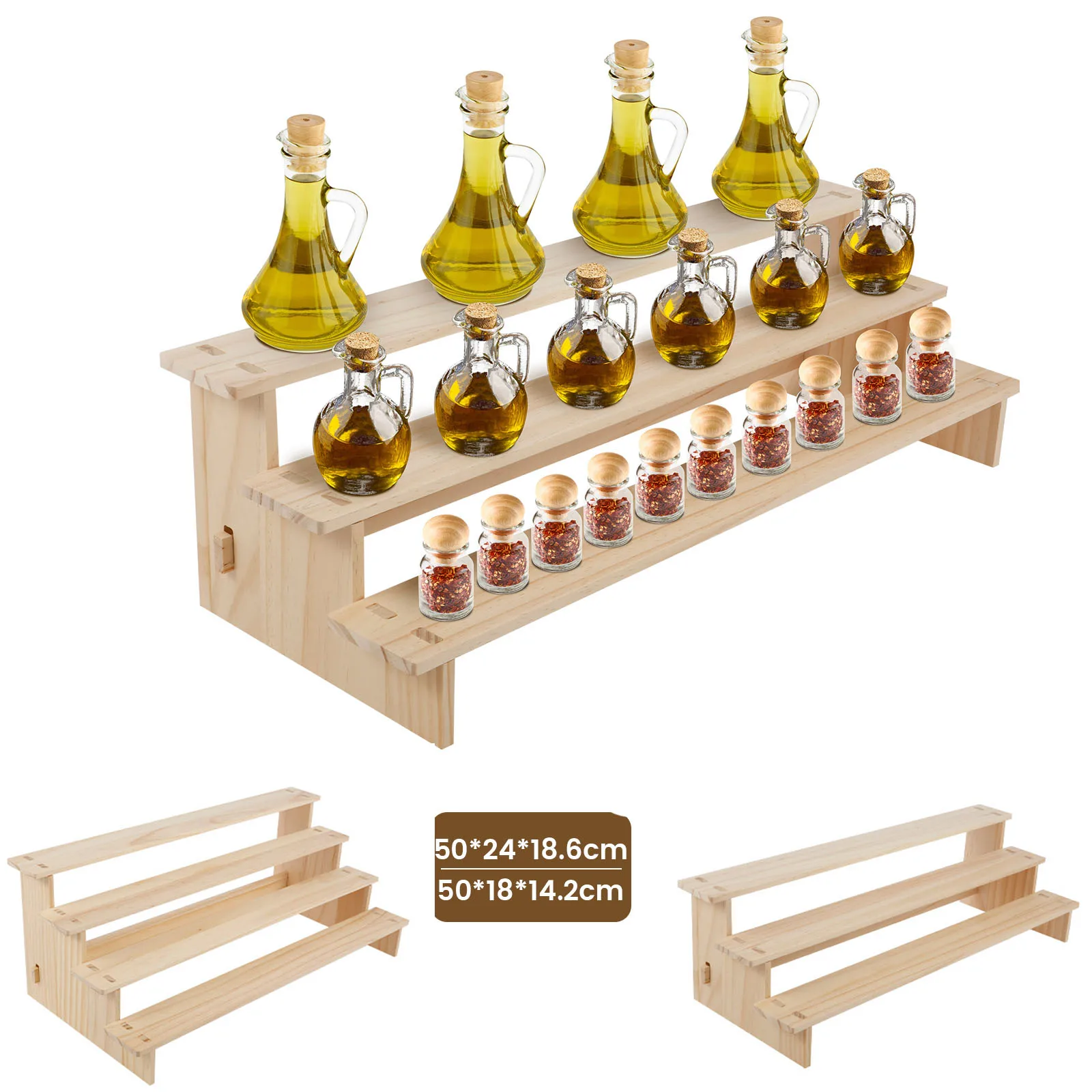 3/4 ярусная деревянная полка для дисплея, прямоугольная деревянная подставка для дисплея, легко собирается для органайзера для украшения кухни
3/4 ярусная деревянная полка для дисплея, прямоугольная деревянная подставка для дисплея, легко собирается для органайзера для украшения кухни
