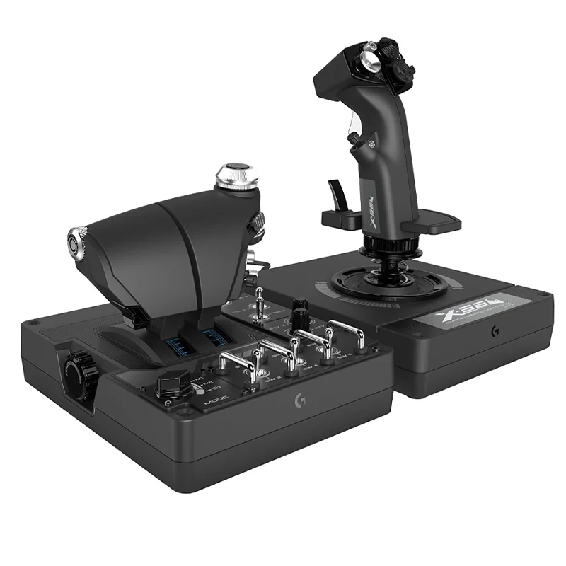 G X56 H.O.T.A.S Throttle And Joystick Flight Simulator Game Controller, 4 Spring Options R
G X56 H.O.T.A.S Throttle And Joystick Flight Simulator Game Controller, 4 Spring Options R