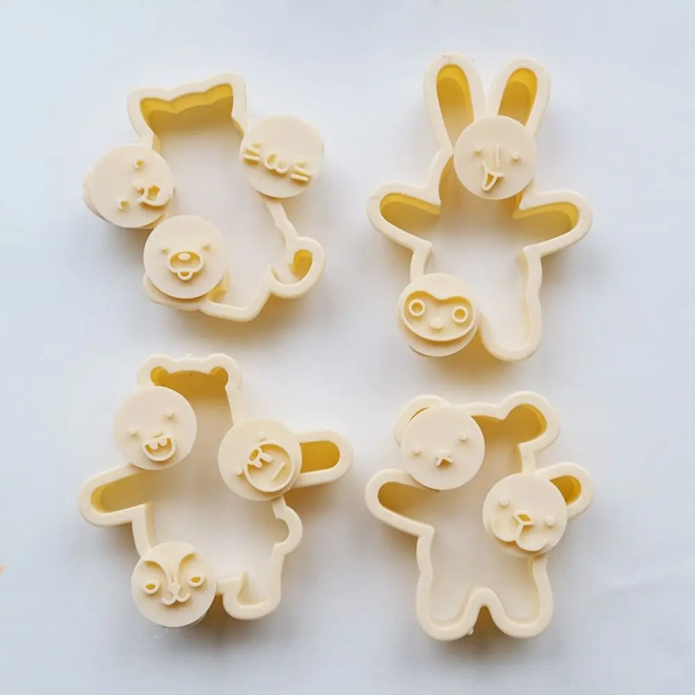 Animal Expression Cookie Mold Set Cute Panda Bear Stamp Kit Cake Decoration Moulds Rabbit Shaped Cartoon Food Deco Mold
Animal Expression Cookie Mold Set Cute Panda Bear Stamp Kit Cake Decoration Moulds Rabbit Shaped Cartoon Food Deco Mold