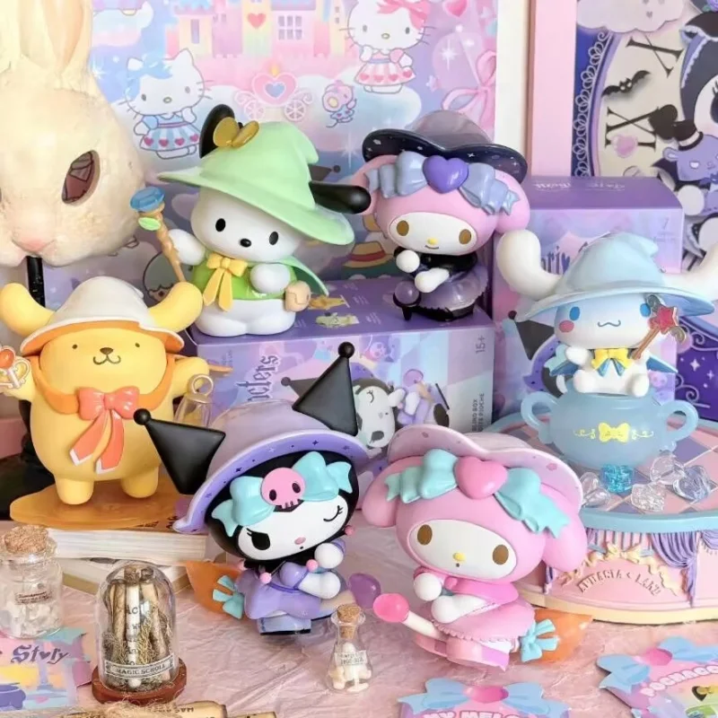 Sanrio Magic Story Series Kuromi Pochacco Cinnamoroll Blind Box Garage Kit Cute Gift Collectable Desktop Decorative Ornaments
Sanrio Magic Story Series Kuromi Pochacco Cinnamoroll Blind Box Garage Kit Cute Gift Collectable Desktop Decorative Ornaments