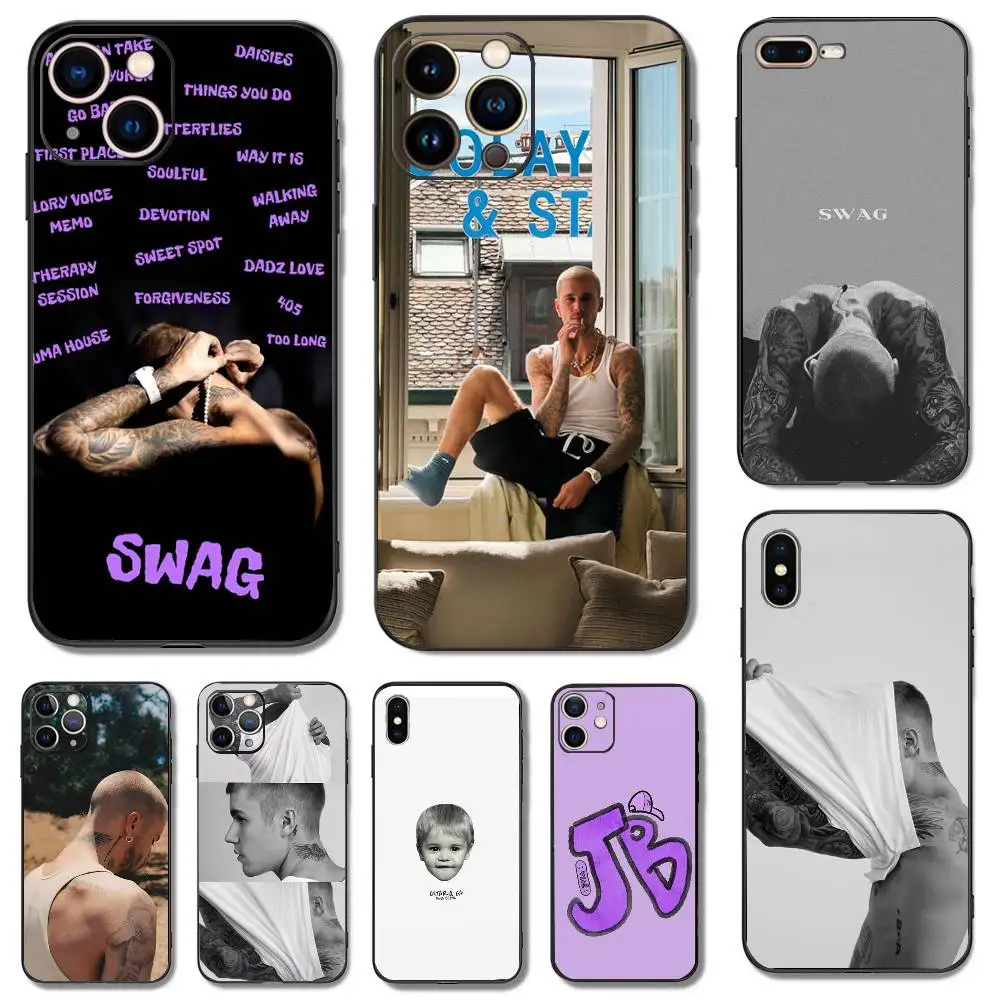 SWAG J-Justin B-Bieber Phone Case For iPhone 16,15,14,13,12,11,Pro,X,XS,Max,XR,Plus,Mini Soft Silicone Black Shockproof
SWAG J-Justin B-Bieber Phone Case For iPhone 16,15,14,13,12,11,Pro,X,XS,Max,XR,Plus,Mini Soft Silicone Black Shockproof