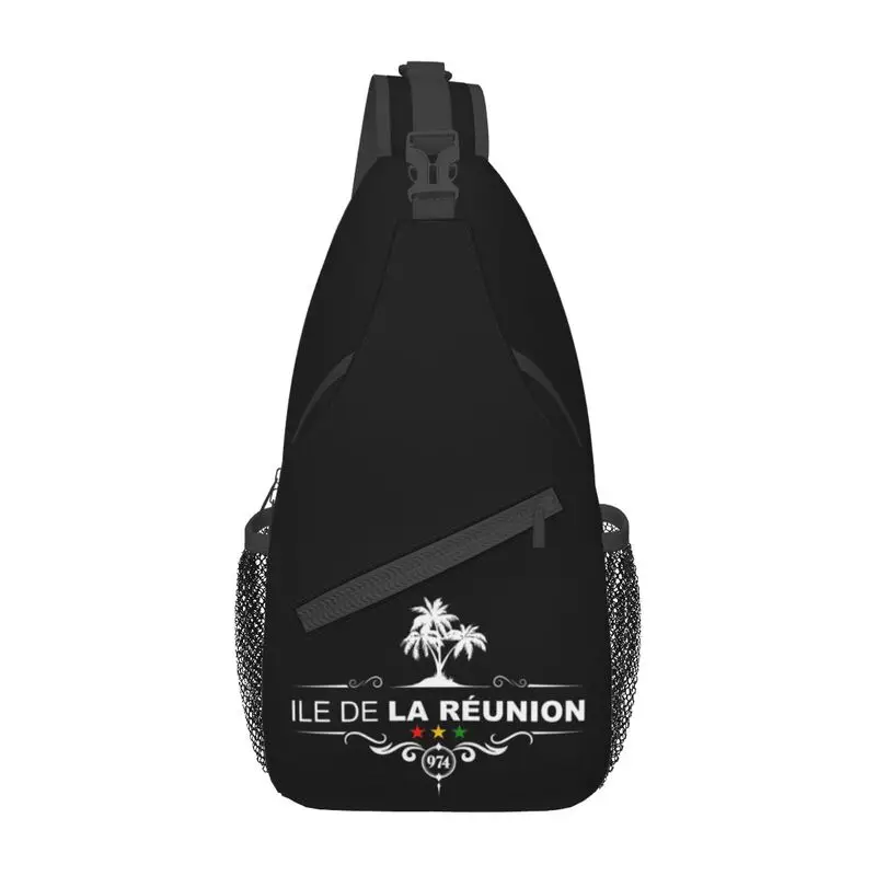 Cool Reunion Island 974 Sling Bags for Travel Hiking Men's Chest Crossbody Backpack Shoulder Daypack
Cool Reunion Island 974 Sling Bags for Travel Hiking Men's Chest Crossbody Backpack Shoulder Daypack