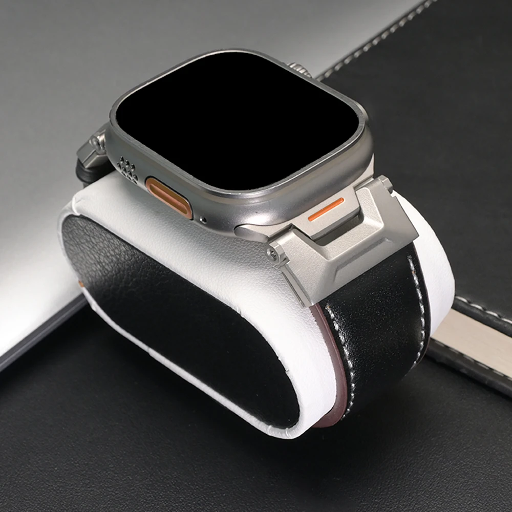 Роскошный мужской ремешок для Apple Watch 49 мм, 46 мм, 44 мм, 45 мм, кожаный ремешок для iWatch Ultra 3, 2, Series 11, 10, 9, 8, 7, 6, se3, ремешок для часов Correa
Роскошный мужской ремешок для Apple Watch 49 мм, 46 мм, 44 мм, 45 мм, кожаный ремешок для iWatch Ultra 3, 2, Series 11, 10, 9, 8, 7, 6, se3, ремешок для часов Correa