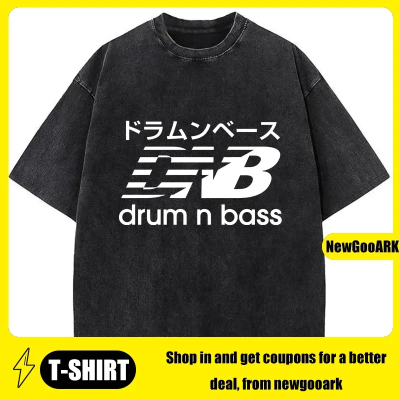 Drum And Bass T Shirt Men Cartoon theme Male Clothing Men's Short Sleeved Loose T-shirt Washed T-Shirt
Drum And Bass T Shirt Men Cartoon theme Male Clothing Men's Short Sleeved Loose T-shirt Washed T-Shirt