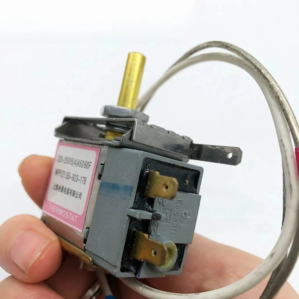 Refrigerator Freezer Temperature Control Spare Parts WPF27.5S-923-176 ThermostatPack 2 pieces
Refrigerator Freezer Temperature Control Spare Parts WPF27.5S-923-176 ThermostatPack 2 pieces