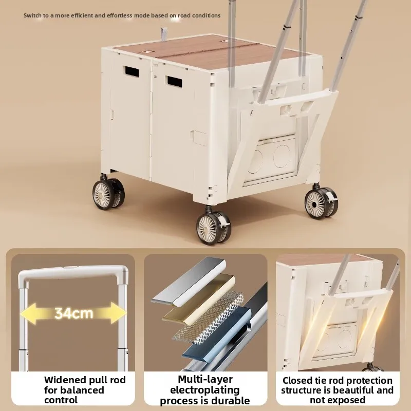 Foldable Pet Stroller Portable Outing Trolley Tow Box for Cats and Dogs Outdoor Camping Trailer
Foldable Pet Stroller Portable Outing Trolley Tow Box for Cats and Dogs Outdoor Camping Trailer