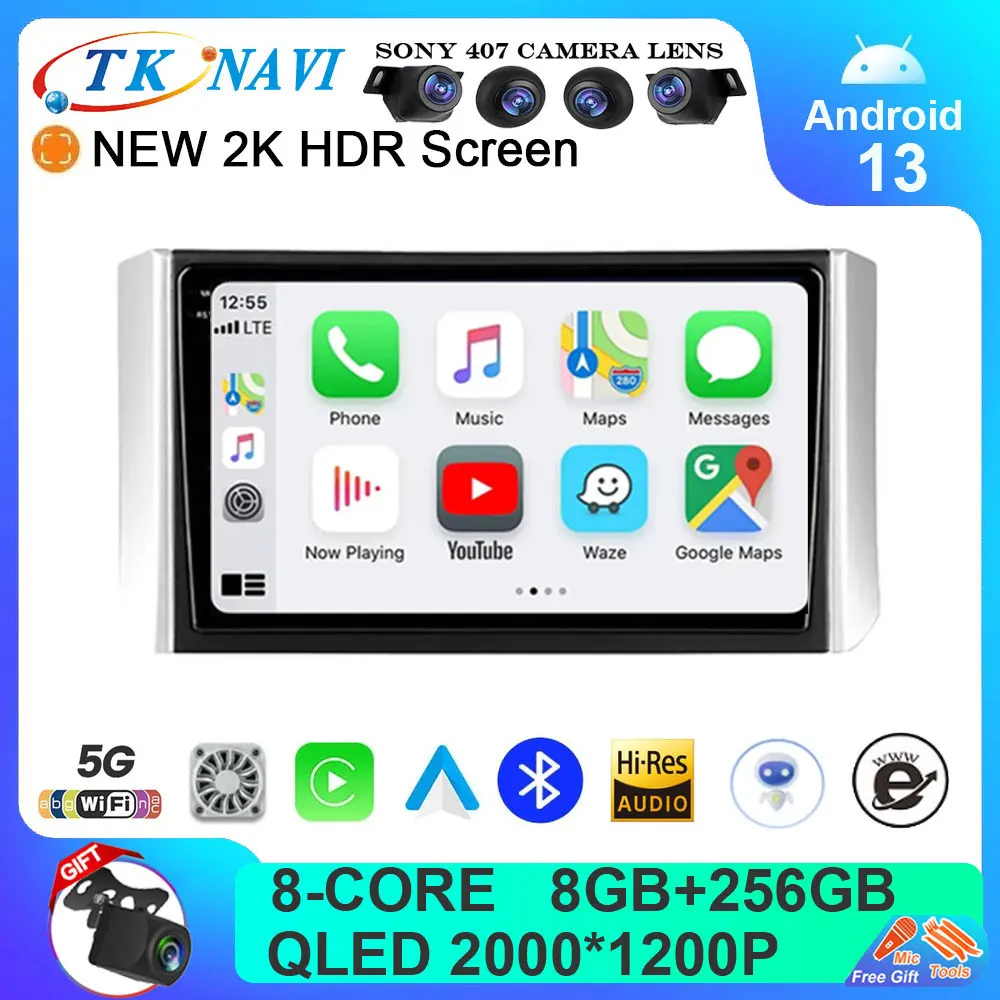 Android 13 Car Radio For Mitsubishi Xpander 2017 - 2021 Multimedia CarPlay Autoardio GPS Head Unit WIFI 4G DSP No 2 Din Din DVD
Android 13 Car Radio For Mitsubishi Xpander 2017 - 2021 Multimedia CarPlay Autoardio GPS Head Unit WIFI 4G DSP No 2 Din Din DVD