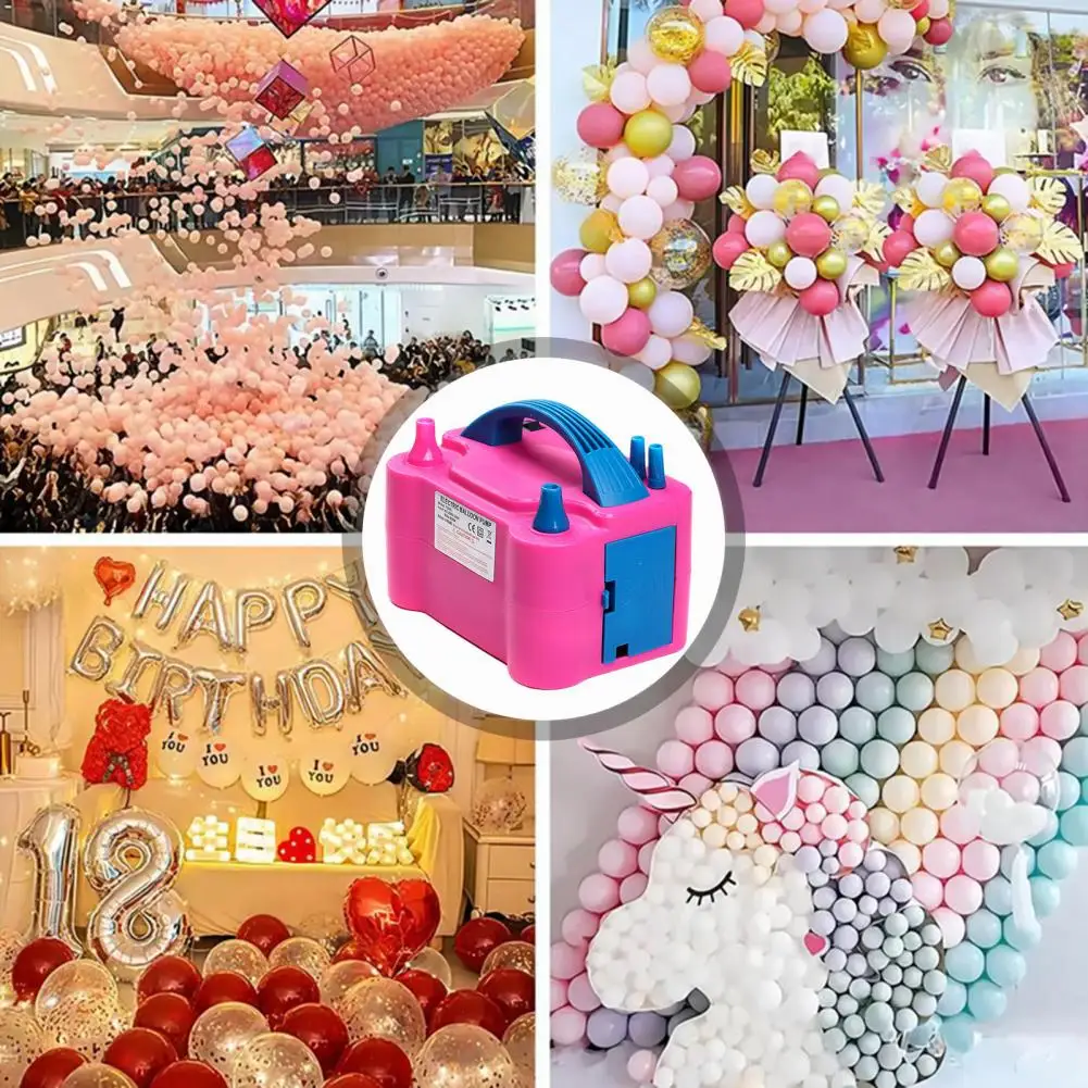 Air Balloon Pump Easy Operation Wedding Celebration Inflator Pump Double Holes One-Button Switch Balloon Inflator Party Favor
Air Balloon Pump Easy Operation Wedding Celebration Inflator Pump Double Holes One-Button Switch Balloon Inflator Party Favor