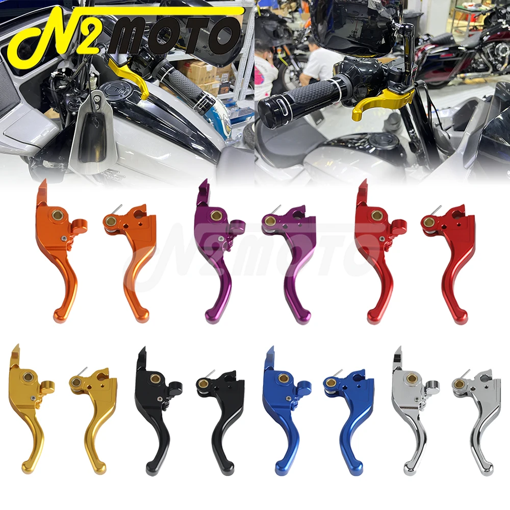 Aluminum Motorcycle Accessories Handle Bar Brake Clutch Levers For Harley Touring Street Glide CVO 121 FLHXSE 2023-24 FLHX 2024
Aluminum Motorcycle Accessories Handle Bar Brake Clutch Levers For Harley Touring Street Glide CVO 121 FLHXSE 2023-24 FLHX 2024