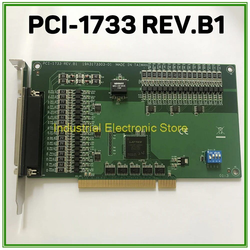 32-канальная Изолированная цифровая Входная карта для Advantech PCI-1733 REV.B1
32-канальная Изолированная цифровая Входная карта для Advantech PCI-1733 REV.B1