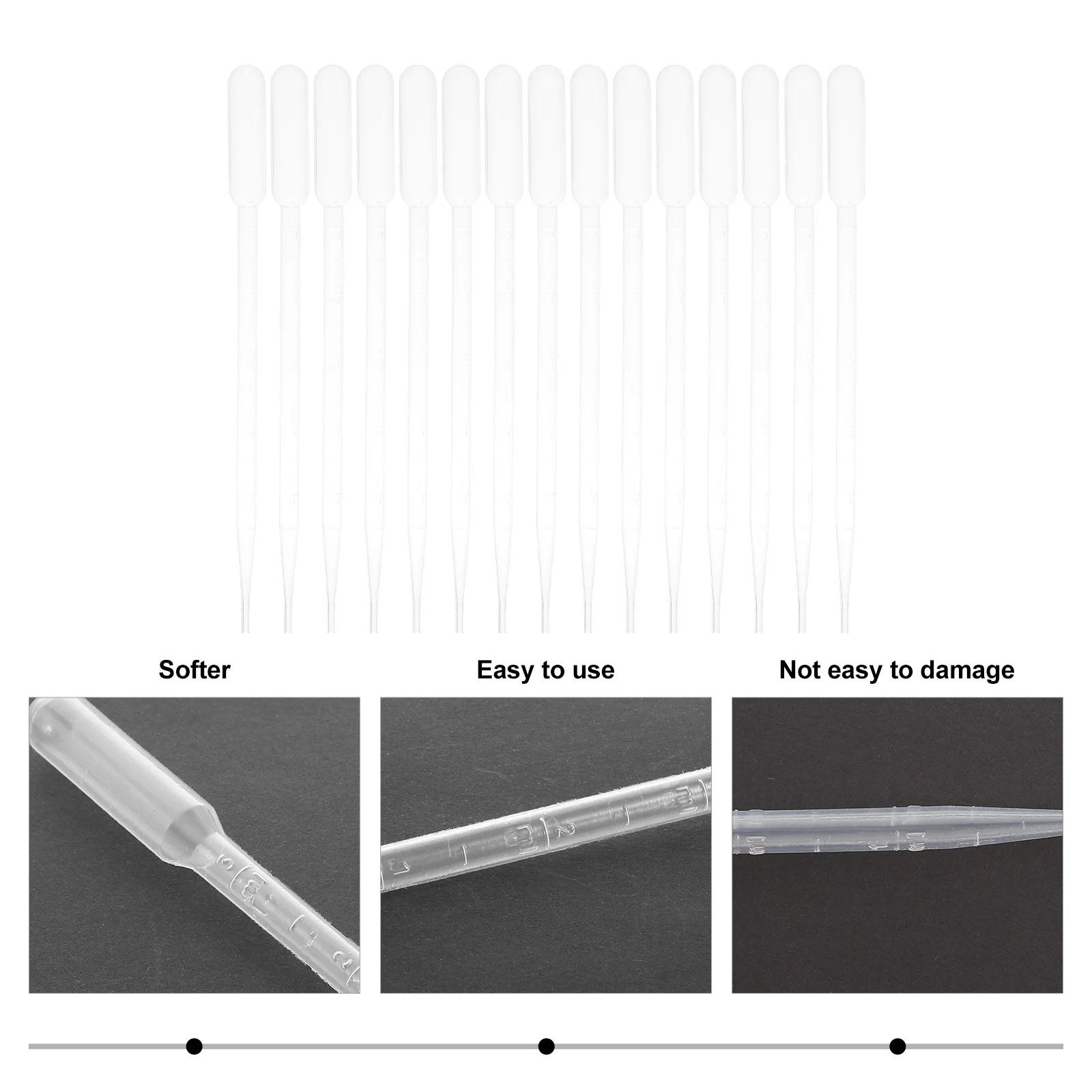 100Pcs Transfer Pipettes Disposable Plastic Pipette Scale Pipettes for Laboratory Essential Oils DIY Art Aromatherapy 
100Pcs Transfer Pipettes Disposable Plastic Pipette Scale Pipettes for Laboratory Essential Oils DIY Art Aromatherapy