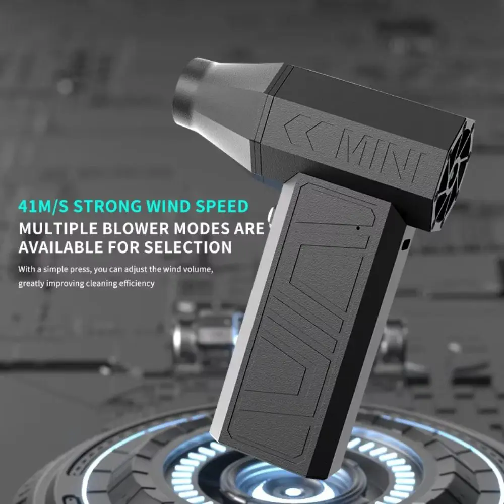 130000RPM Mini Turbo Jet Fan High-speed 4000mAh Electric Air Duster Rechargeable Powerful Airflow Handheld Violent Fan Camping
130000RPM Mini Turbo Jet Fan High-speed 4000mAh Electric Air Duster Rechargeable Powerful Airflow Handheld Violent Fan Camping