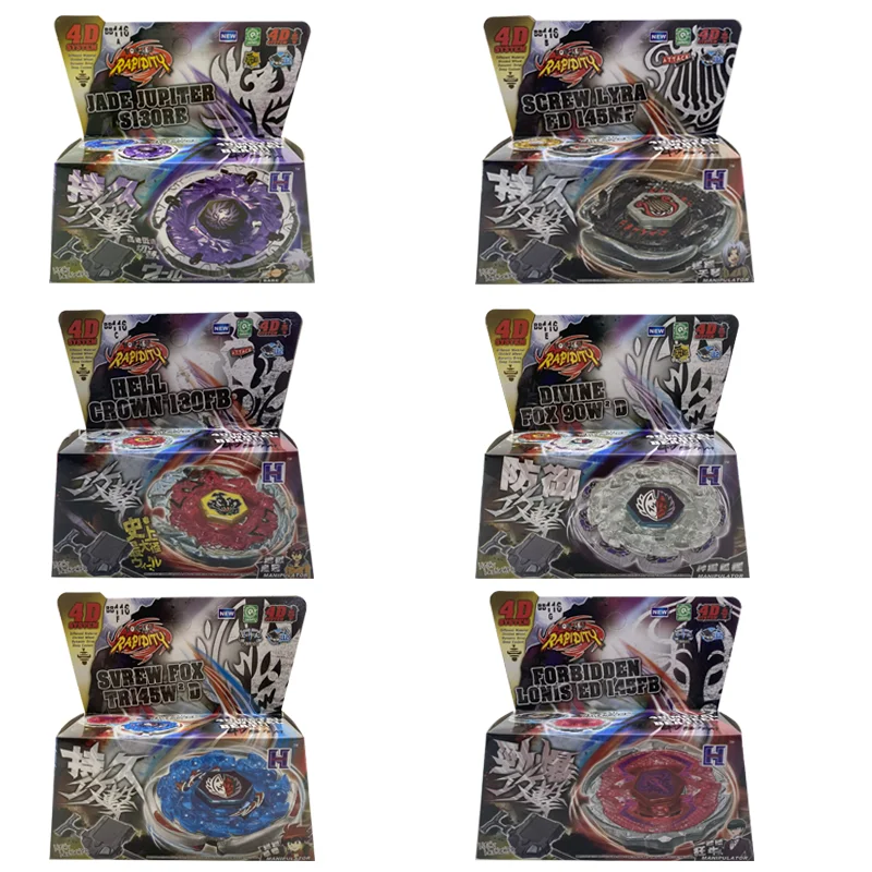 4D Metal Fusion Rotating Gyroscope BB28 to BB128 Style Fighting Game Gift Toy Battle Set
4D Metal Fusion Rotating Gyroscope BB28 to BB128 Style Fighting Game Gift Toy Battle Set